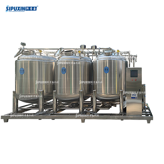 2000L CIP Cleaning System with PLC Control Panel