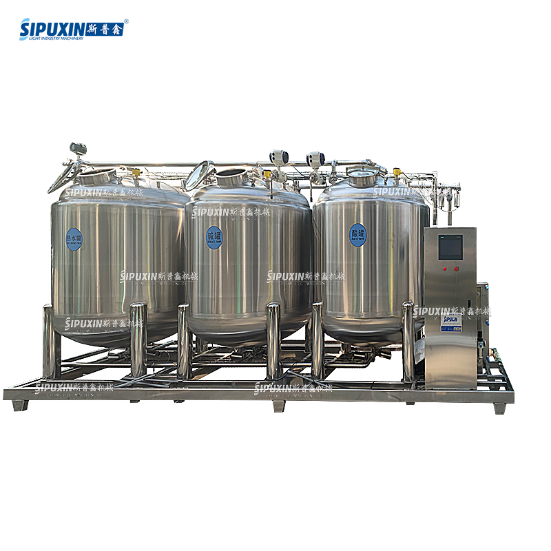 2000L CIP Cleaning System with PLC Control Panel