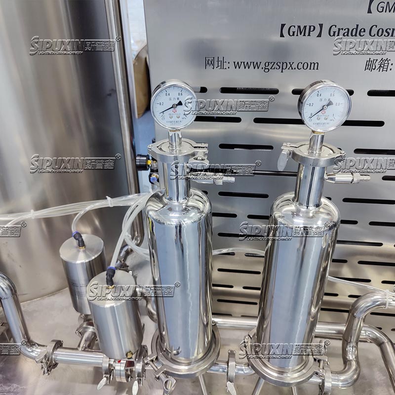Wholesale Perfume Filter Freezing Making Mixing Machine Perfume Mixer Maker for Production Line Chilling Machine Equipment
