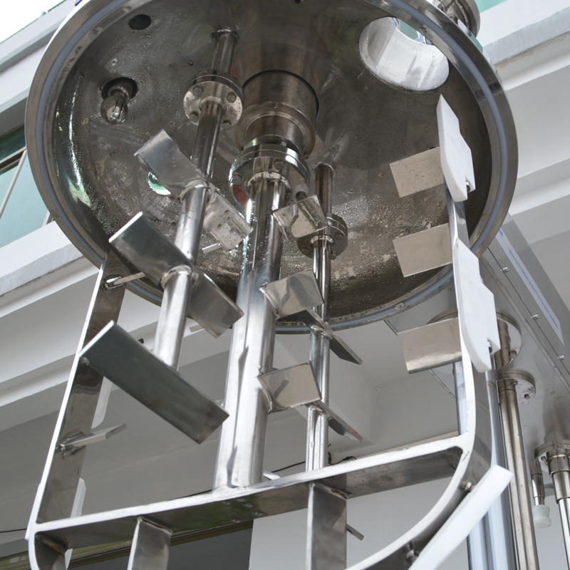 200L Stainless Steel Vacuum Homogenizing Emulsifying Mixing Machine for Cosmetics Cream Ketchup Mayonnaise Production