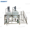 500L Liquid Wash Production Bleach Anti-corrosive Explosion-proof Pp Mixer Machine