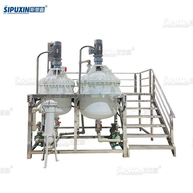 500L Liquid Wash Production Bleach Anti-corrosive Explosion-proof Pp Mixer Machine