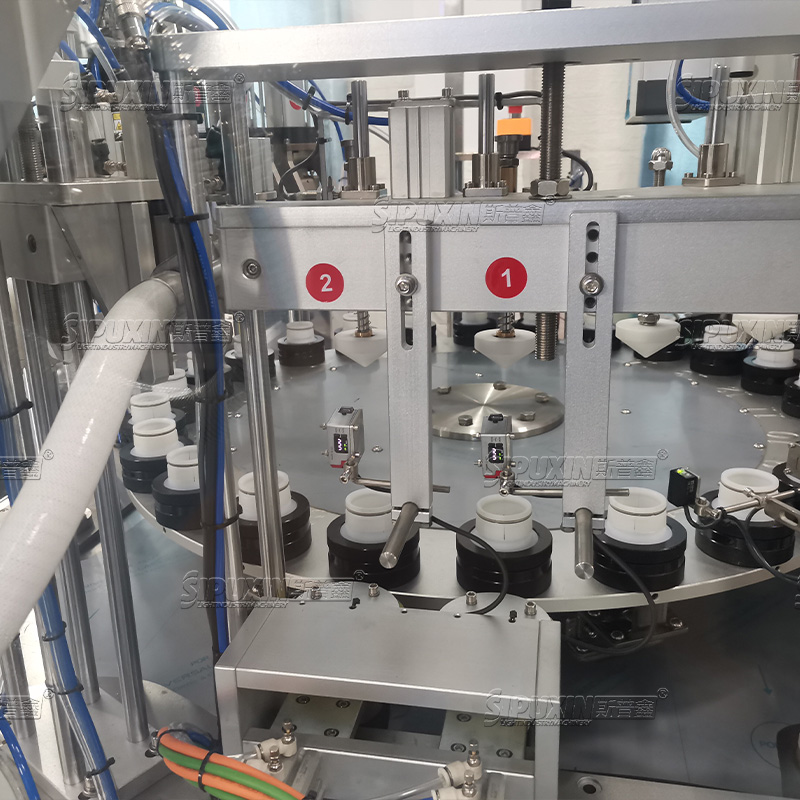 SPX 2 Heads High Speed Al Plastic Tube Sealing Machine