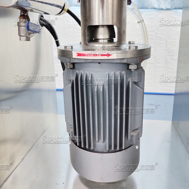 SPX 50L Hydraulic Lift Vaccum Homogenizer Emulsifying Machine