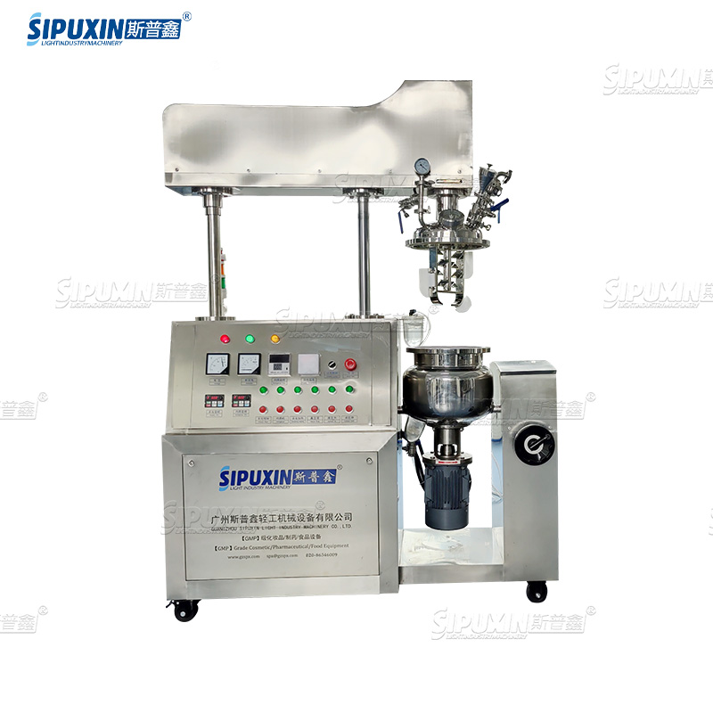SPX 10L Cosmetic Mixer Vacuum Homogenizer Mixing Emulsifier Tank