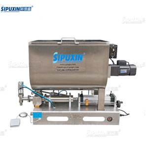 Semi-automatic Horizontal Pneumatic Stirring Filling Machine