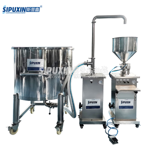 New Semi Automatic Vertical Pneumatic High Quality Stainless Steel Filling Machine