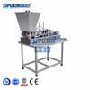 Semi-auto Filling Machine Two Nozzles Horizontal Paste Filler ( with Hopper)