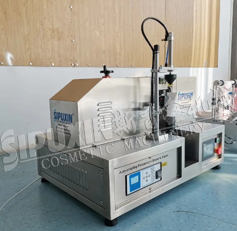 Semi Automatic Ultrasonic Toothpaste/Sunscreen/cleanser/cream Plastic Composite Tube Sealing Machine