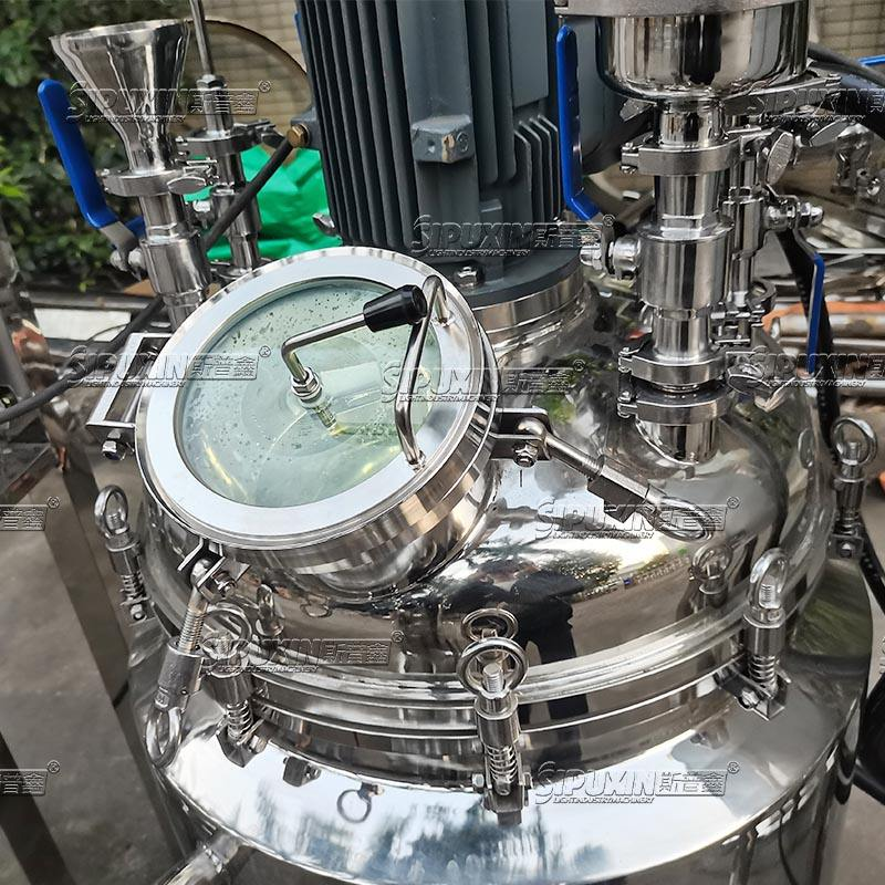 Adjustable Speed Explosion Proof AC Motor Dispersing Mixer for Chemical and Cosmetic Industry