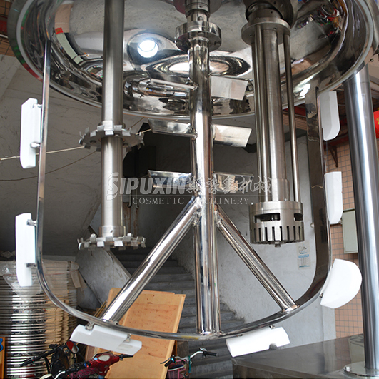 Competitive Price Vacuum Emulsifying Mixer Dispersing Toothpaste Making Machine