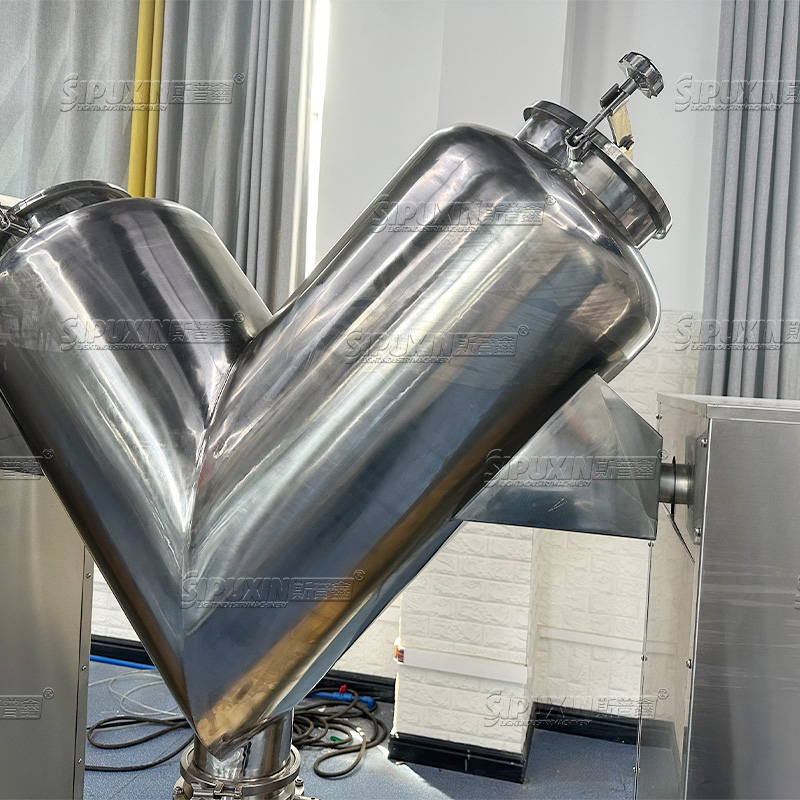 SPX V-type Water Tank Perfume Making Machine Mixing Tank Perfume Pneumatic Dispersion Storage Tank