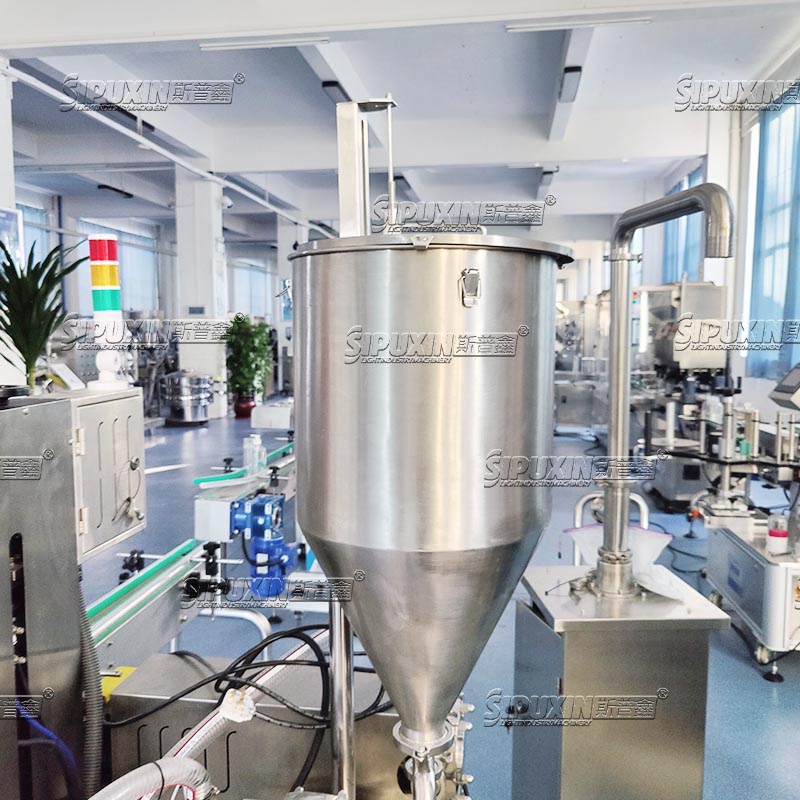  Automatic Single Head Double Discharge Filling And Capping Machine