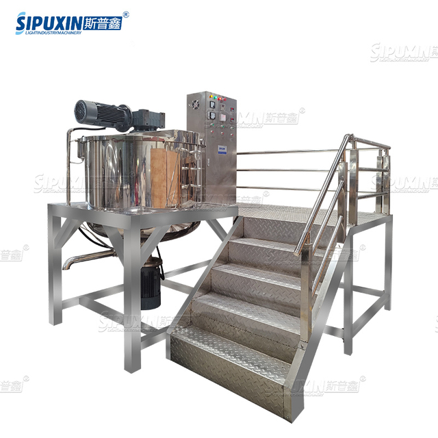 SPX Factory Price Single Layer Bottom Homogenizer Mixing Tank