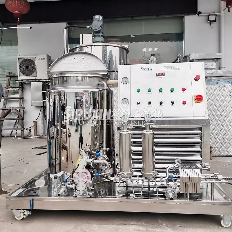 SPX High Quality Perfume Freezing Mixing Machine Perfume Making Equipment Well-known Manufacturers Spare Parts Perfume Machine