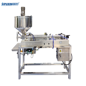 Bottle Cigarette Filling Machine For Chili Jam Small Granulates Honey Chocolate Paste Peanut Butter