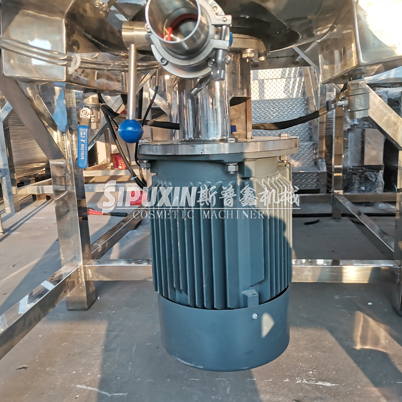 500L Bottom Discharge Electric Heating Blending Mixing Tank For Body Wash