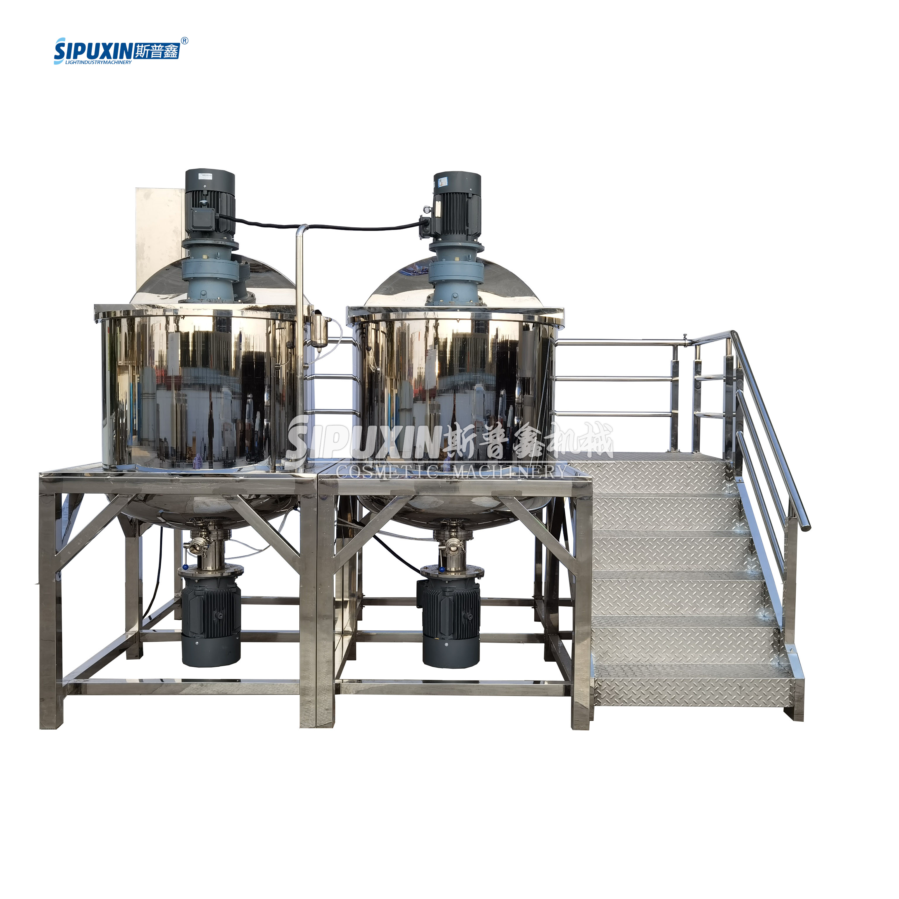 800L Single-layer Combined Homogeneous Mixing Pot with agitator