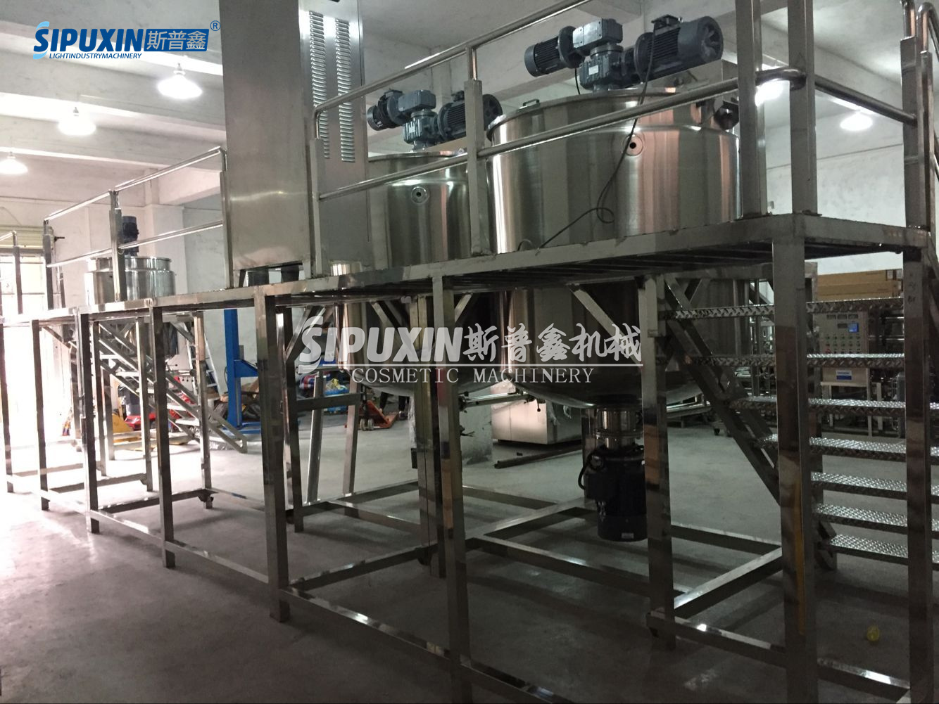 1T External Circulation Homogeneous Mixing Tank for Cleaning agent 