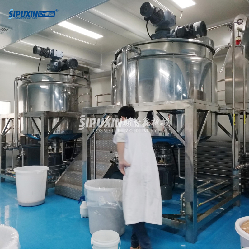 Soap Production Line Paint Making Machine High Speed Mixer Mixing Equipment