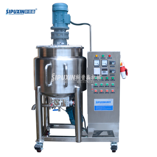 Sipuxin 100L Homogeneous Shampoo Mixing Vessels with Agitator