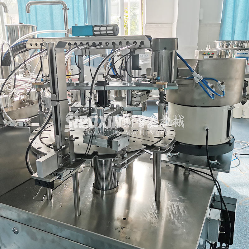 High Speed Automatic Glue Filling Capping Labeling Machine Factory Direct Production Line