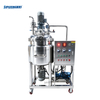 100L Movable Vacuum Homogenizer Emulsifier Machine High Shear Homogenizing for Cosmetic Cream Lotion Ointment Gel Shampoo Making