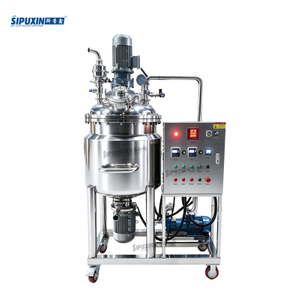 100L Movable Vacuum Homogenizer Emulsifier Machine High Shear Homogenizing for Cosmetic Cream Lotion Ointment Gel Shampoo Making
