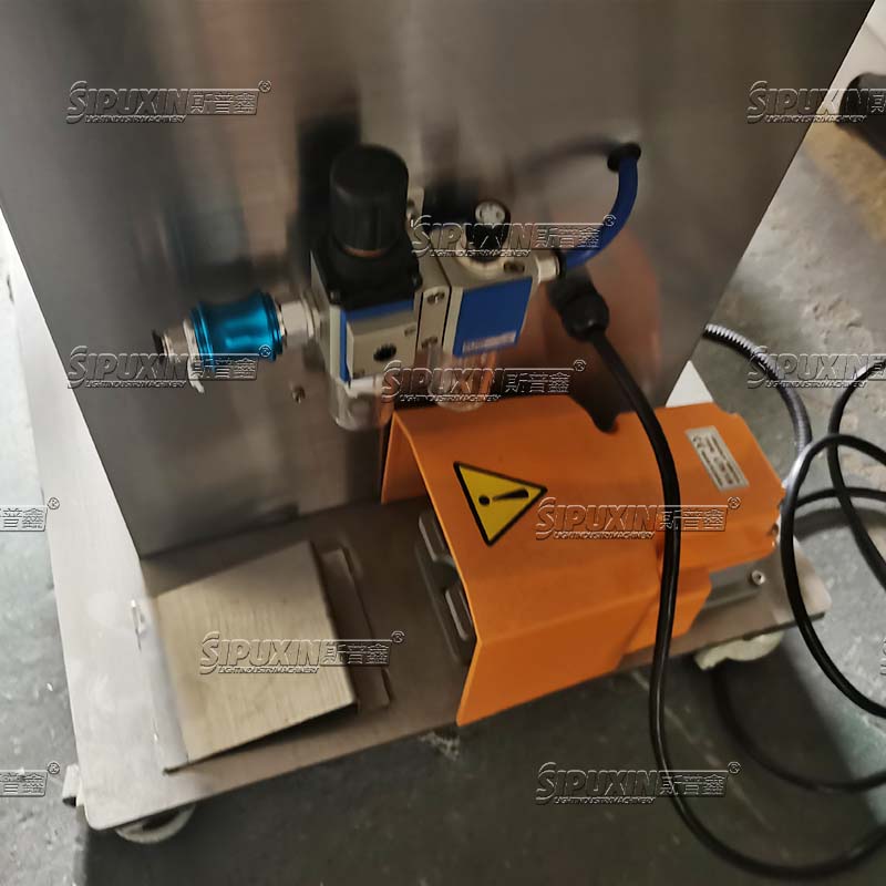 Semi-Automatic Vertical Gear Pump Filling Machine PLC Touch Screen Cosmetic Cream Lotion Ointment Paste Filling Equipment With Hopper