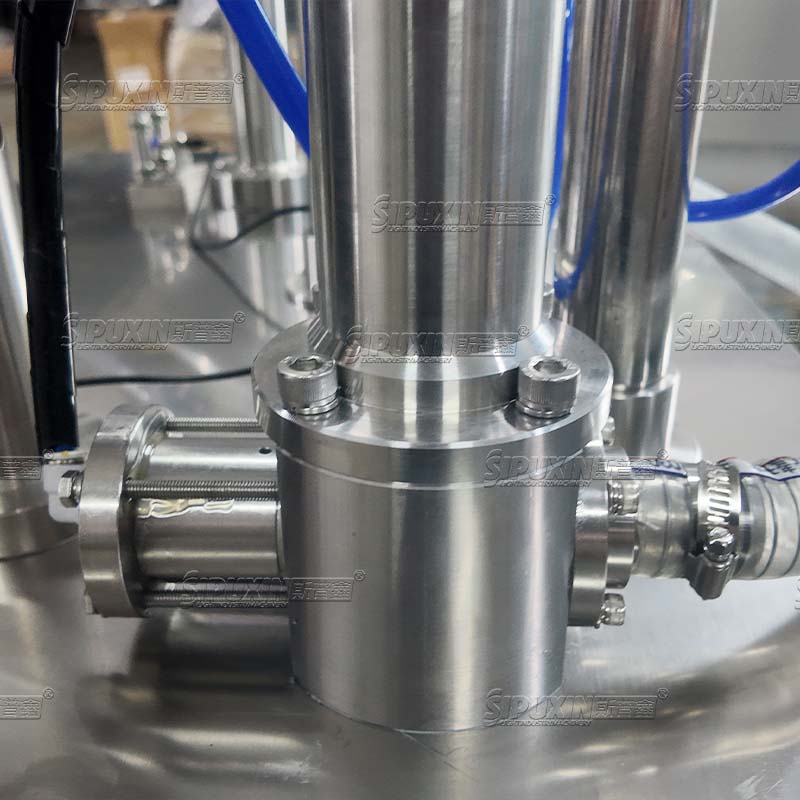 Two‑component Aerosol Filling Machine Semi‑auto BOV Aerosol Can Filling Equipment