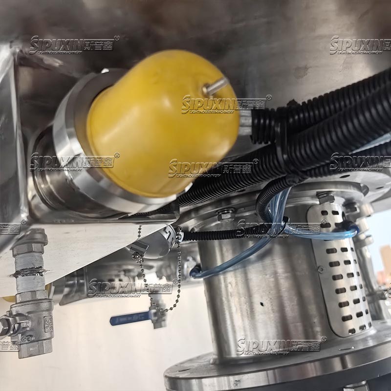 1000L Double Hydraulic Lifting Bidirectional Mixing Electric Heating Homogenizing Emulsifying Machine