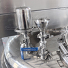 1000L Double Hydraulic Lifting Bidirectional Stirring Electric Heating Vacuum Homogenizing Emulsifier for Cosmetic Cream Lotion Production