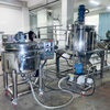 200L & 500L Electric Heating Mixing Pot Mobile Stainless Steel Stirring Tank for Cosmetics