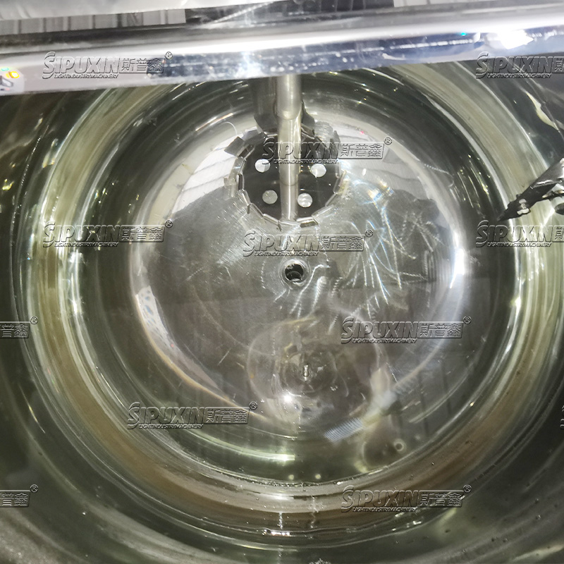 Hot Sale 300L Stainless Steel Vacuum Emulsifier Mixer Homogenizer Mixer for Cream Lotion Production