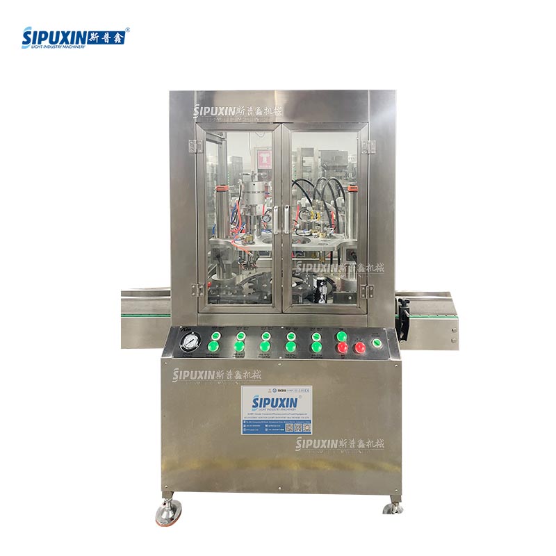 Two-Component Aerosol Filling Machine (also known as BOV Aerosol Filling Machine / Bag-on-Valve Aerosol Filler)