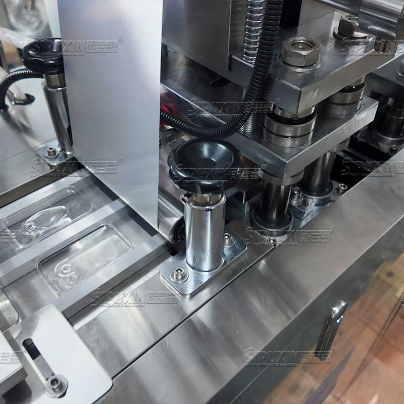 High‑Efficiency Aluminum Plastic Blister Packaging Machine Fully Automatic Small Liquid Filling Blister Machine for Car Perfume Air Freshener & Ketchup Sauce