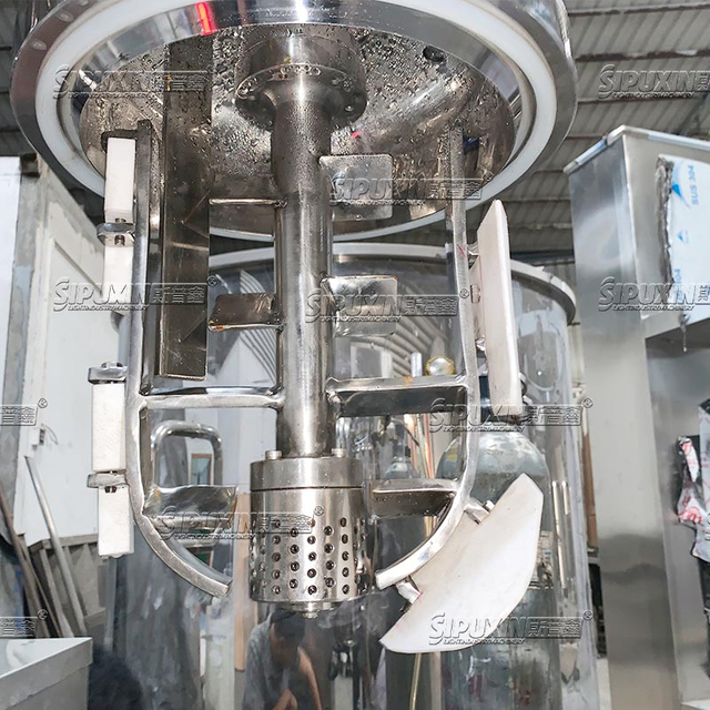 10L Laboratory Electric Heating Hydraulic Lifting Vacuum Homogenizer