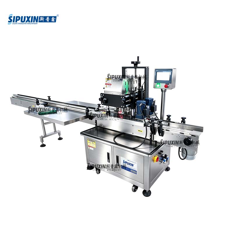 Fully Automatic Bottle Screw Capping Machine Four‑Wheel Capper For Cosmetic Lotion Shampoo Bottle Capping