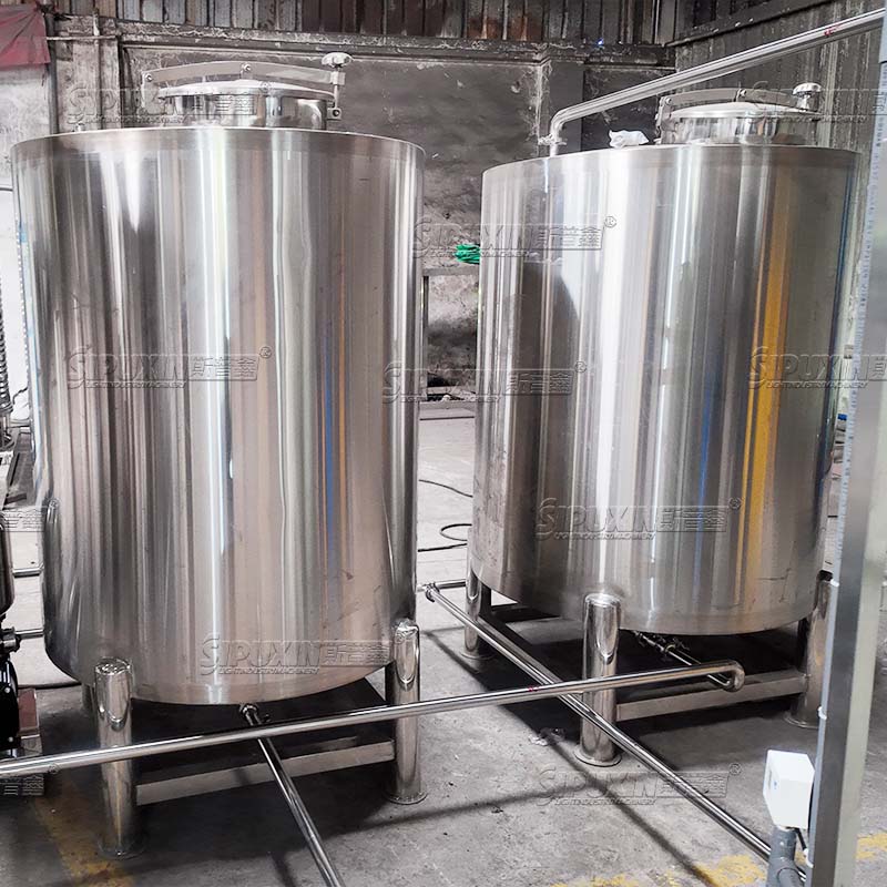 1000L Vacuum Homogenizing Emulsifier Machine with High Shear Homogenizer, Complete Cosmetic Production Line Equipped with Water Tank & Water Treatment System for Cream Lotion Shampoo
