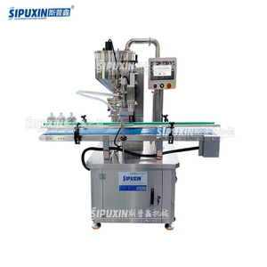 Automatic Single Head Piston Filling Machine with Integrated Feeding Pump SUS316L for Cosmetic Cream Lotion Shampoo Paste Bottle Filling Production Line 
