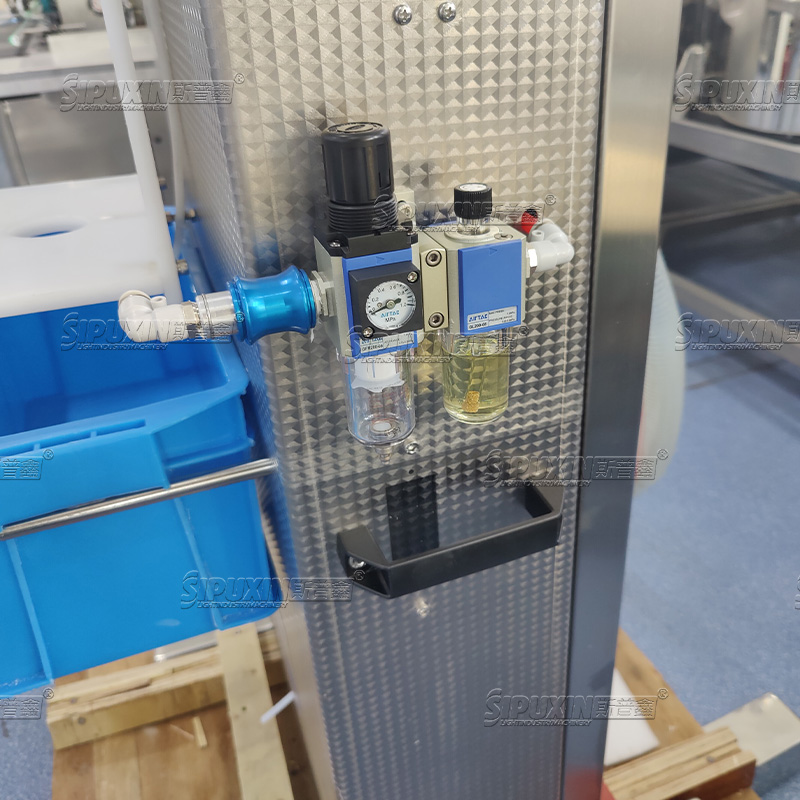 Semi-automatic Single Head Anti-corrosion Pneumatic Filling Machine, Corrosive Liquid Filler for Bleach, Disinfectant, Acid Cleaner