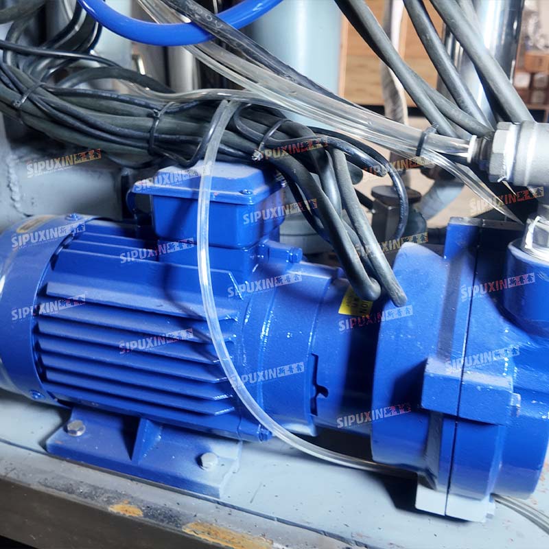 300L Hydraulic Lifting Vacuum Toothpaste Making Machine with Oil‑Water Phase Tanks