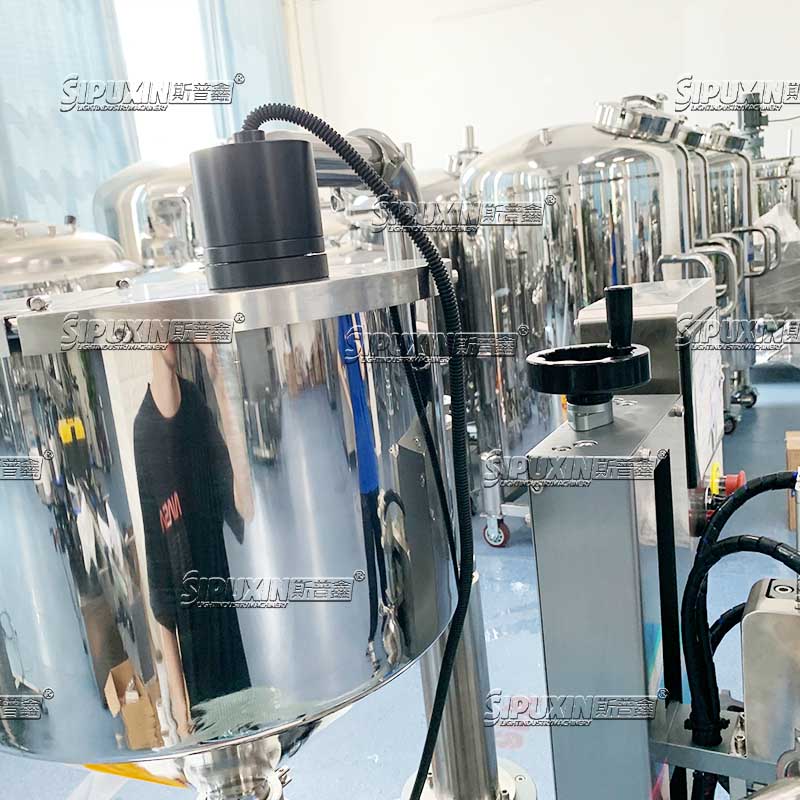Semi Automatic Single Head Piston Filling Machine Stainless Steel Viscous Liquid Paste Cream Honey Sauce Shampoo Lotion Piston Filler For Cosmetic Food Chemical Bottle Filling