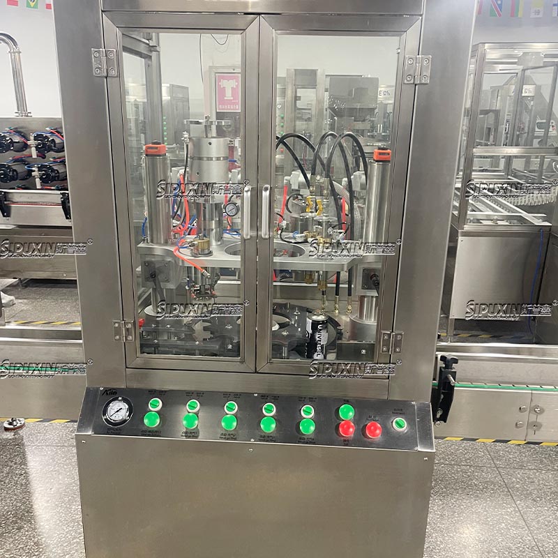 Two-Component Aerosol Filling Machine (also known as BOV Aerosol Filling Machine / Bag-on-Valve Aerosol Filler)