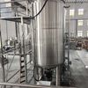 10T Steam‑Heated Homogenizing Mixing Tank 5T Single Layer High‑Speed Dispersion Disc Mixer for Cosmetics, Food, Chemical Paste Liquid Processing