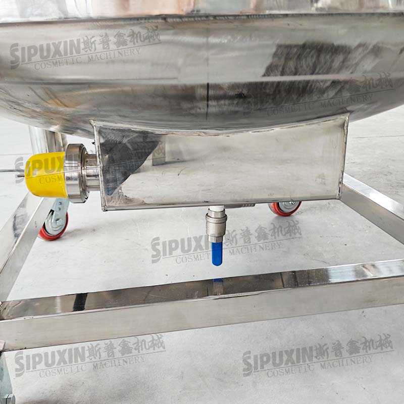 500L Mobile Electric Heating Mixing Tank