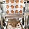Automatic Makeup Pressed Powder Compacting Machine for Eyeshadow Blush Cosmetic Powder Compact Pressing Production