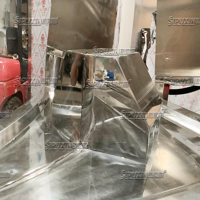 SPX 1000L mobile heating and stirring tank