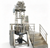 SPX 200L Single-Tank Hydraulic Lifting Vacuum Emulsifying Machine