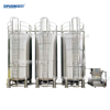 Sipuxin 15000L PLC Automatic CIP Cleaning Tank System, Stainless Steel Clean In Place Unit